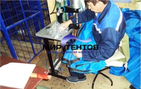 тент оксфорд с люверсами
