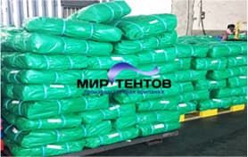 тенты тарпаулин зеленые