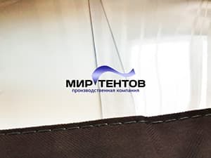 сварка шва на мягком окне