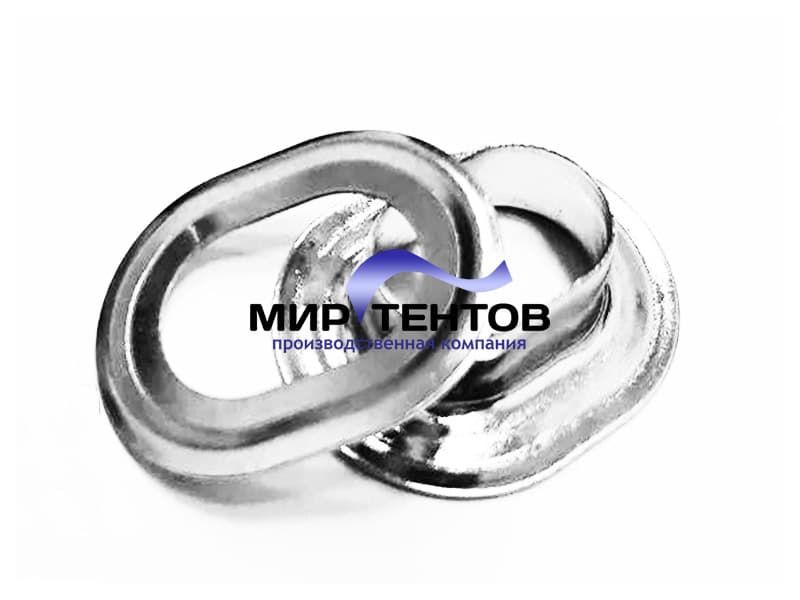 Люверс овальный 17x11мм